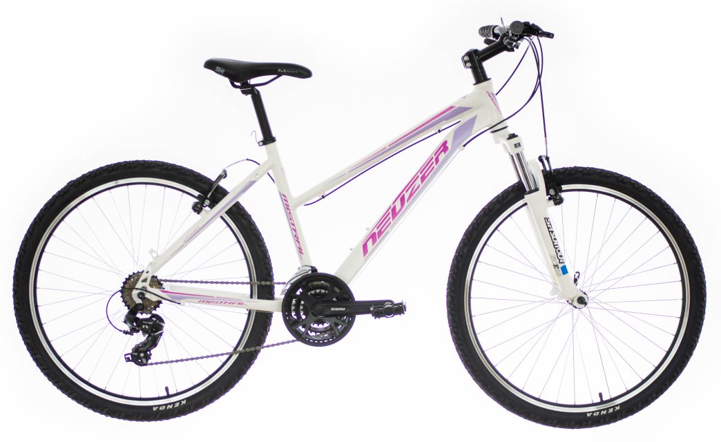 BICICLETA NEUZER MISTRAL 50 - MECH. DISC - 26” Alb/Magenta-Mov