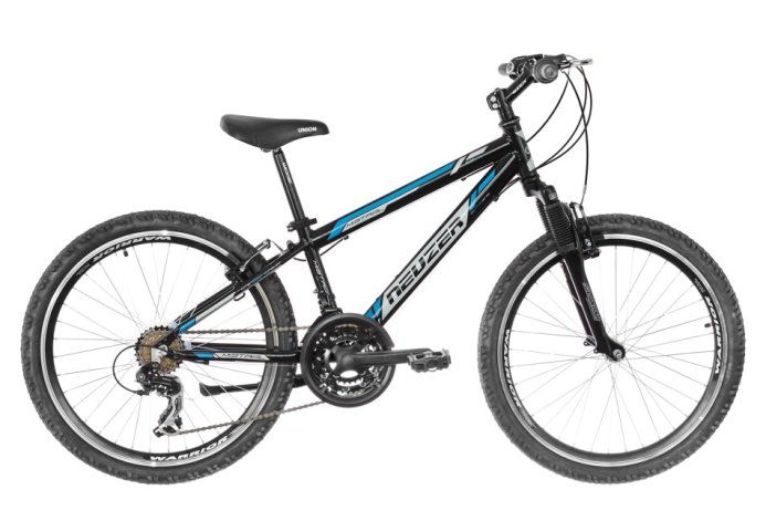 BICICLETA COPII NEUZER MISTRAL baieti - 24'' - Negru/Alb-Albastru