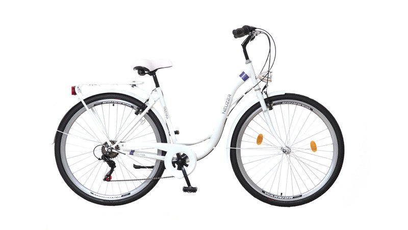 BICICLETA DAMA NEUZER RAVENNA 6 - 28'' Alb/Mov