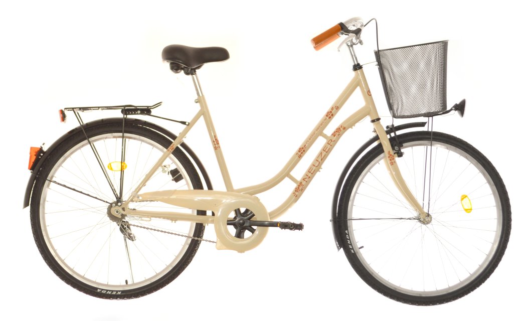 BICICLETA DAMA CLASSIC JS 1SP - 26'' Crem/Maro