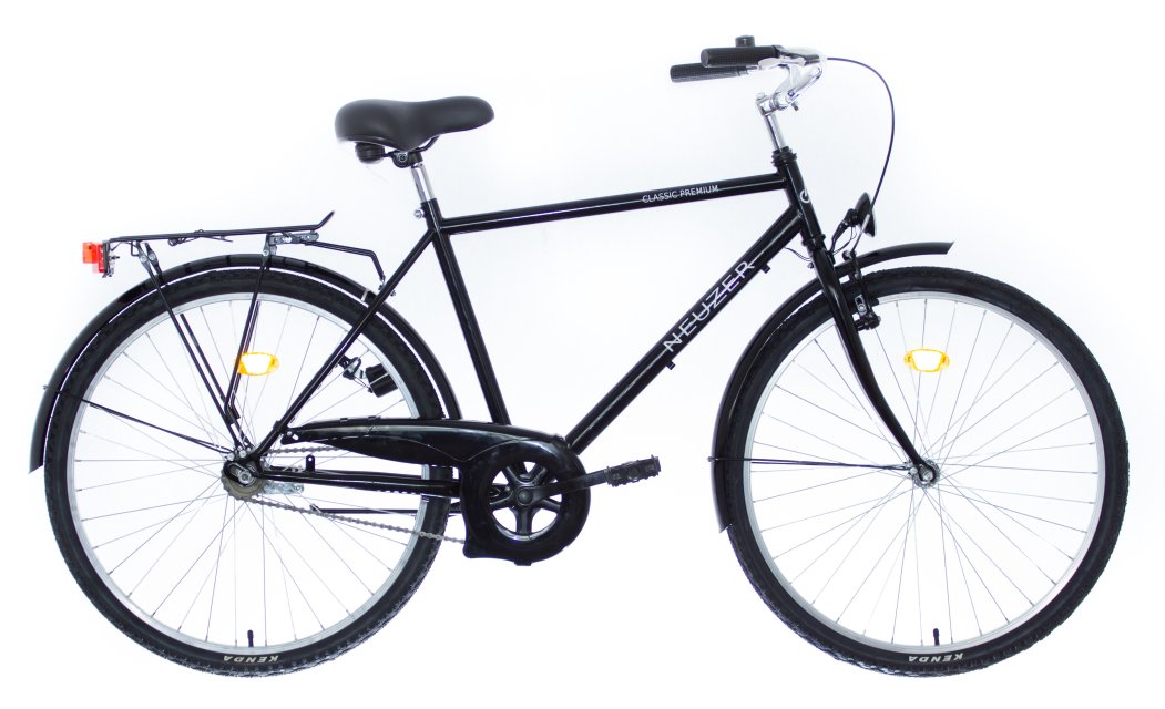 BICICLETA CLASSIC 1SP - 28'' Negru/Alb