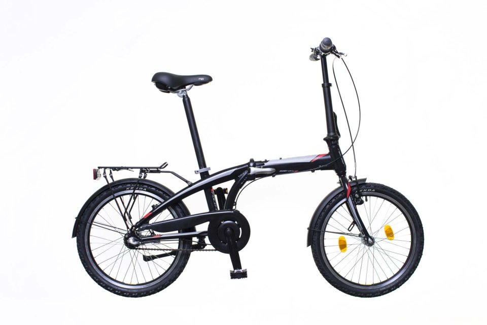 BICICLETA NEUZER FOLDING FOLD UP N3 - 20'' Negru/Gri-Rosu