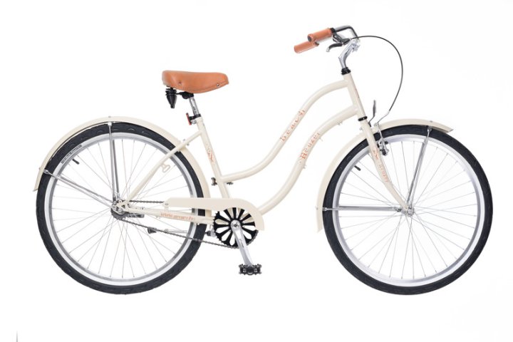 BICICLETA NEUZER DAMA CRUISER BEACH 1S - 26'' Crem/Portocaliu