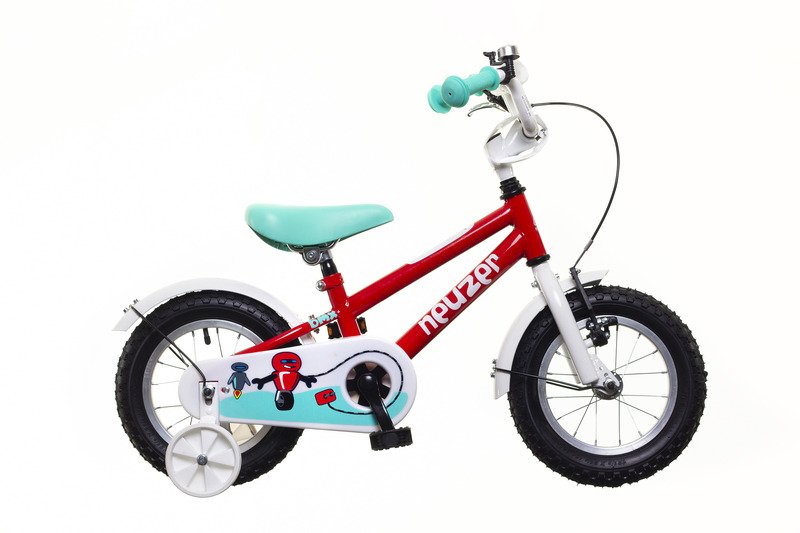 BICICLETA COPII NEUZER BMX - 14'' - Rosu/Alb B
