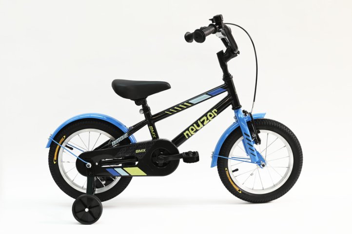 BICICLETA COPII NEUZER BMX - 14'' - Negru/Albastru B