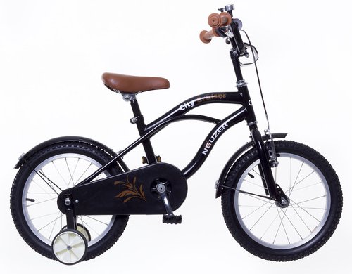BICICLETA COPII NEUZER CRUISER - 16'' - Negru, B
