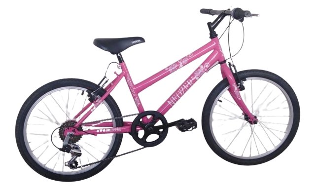BICICLETA COPII NEUZER CINDY REVO - 20'' - 6s.- Magenta/Alb 2