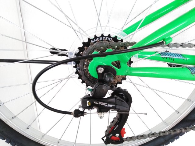 BICICLETA COPII NEUZER BOBBY REVO - 24'' - 18s.- Verde/Albastru-Negru