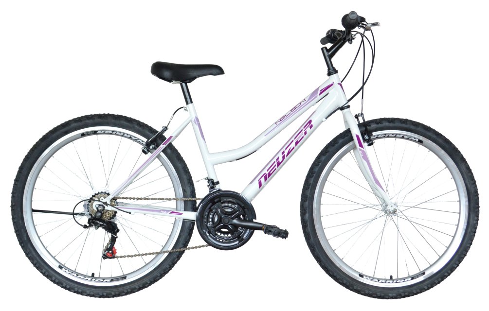 BICICLETA DE DAMA NEUZER NELSON REVO - JD. - Monobloc - 26'' Alb/Mov-Violet