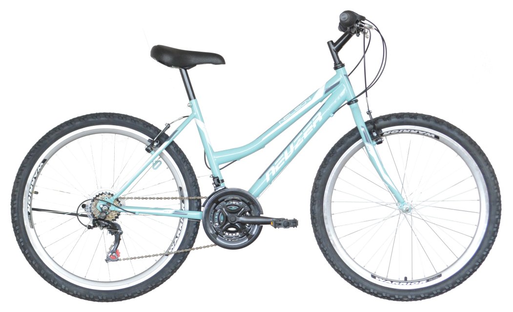 BICICLETA DE DAMA NEUZER NELSON REVO 26” - 6s - JD. - Monobloc - Celeste/Alb-Gri