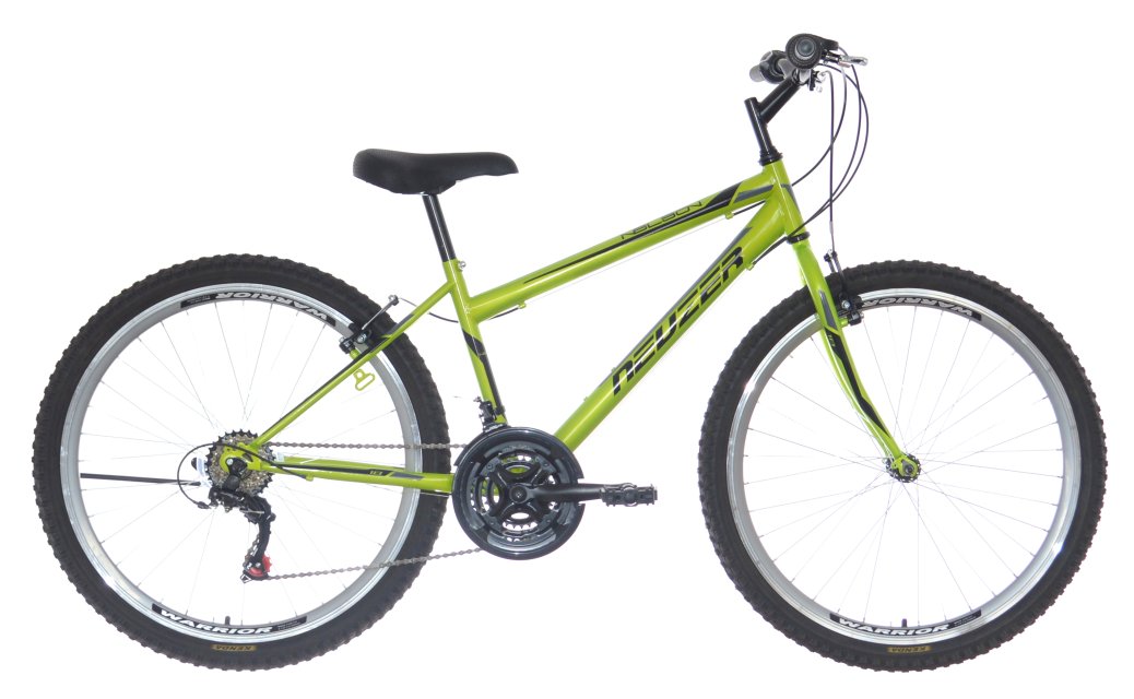 BICICLETA NEUZER NELSON REVO - JD. - Monobloc - 26'' Verde Neon/Negru-Gri