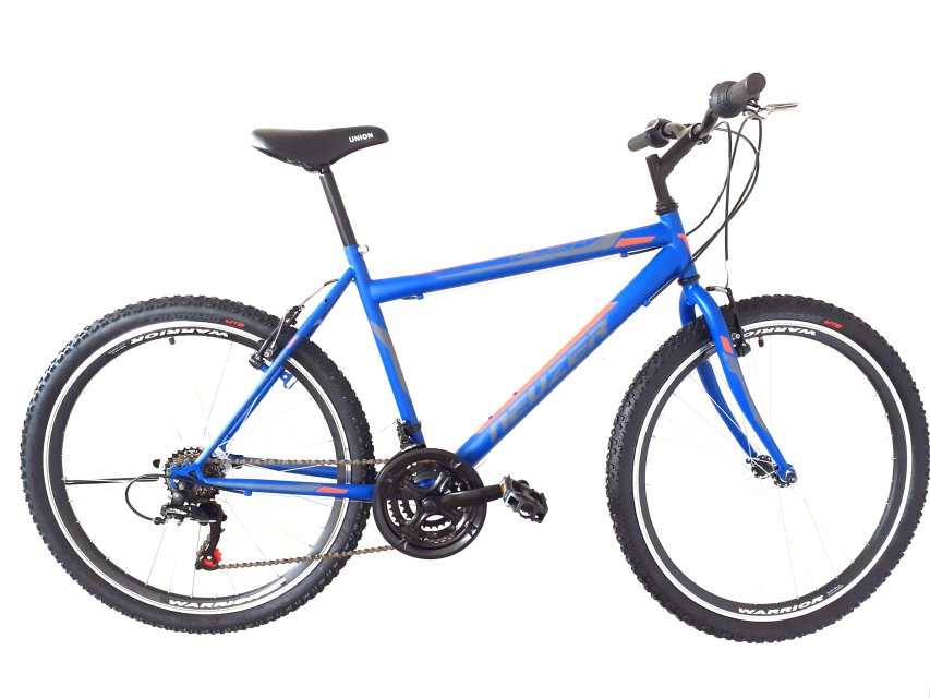 BICICLETA NEUZER NELSON TY37 - JD. - Monobloc - 26'' Albastru matt/Gri-Magenta
