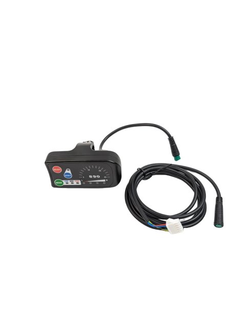 DISPLAY MXUS LED890, km/h, cablu conector 220mm + cablu 1800mm