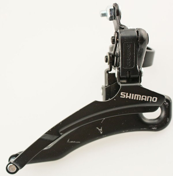 SCHIMBATOR FATA - SHIMANO - TZ31, 48T, 31.8, bottom pull