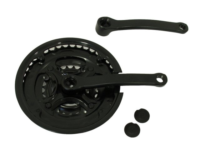 ANGRENAJ - PROWHEEL, 42/34/24T, 152, otel, negru