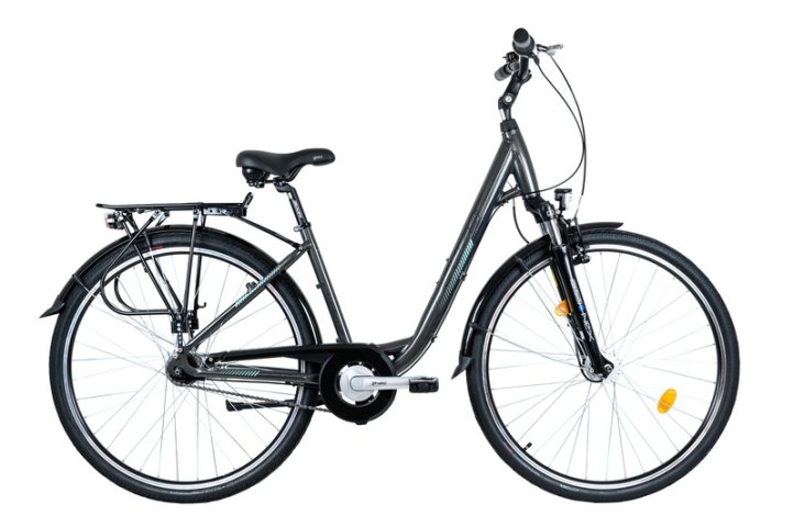 BICICLETA DAMA NEUZER PADOVA N7 - 28'' AntracitLucios/Turcuaz 17