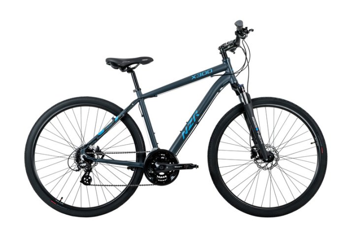 BICICLETA NEUZER X300 - 28” GriAlbastrui/Albastru 19