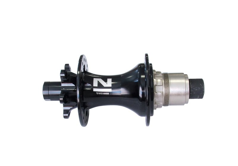 BUTUC SPATE ALU - NOVATEC D462SB/S3S-B12-11, 32H, DISC, ax bolton12xOLD148mm, fara ax, caseta Sram XD