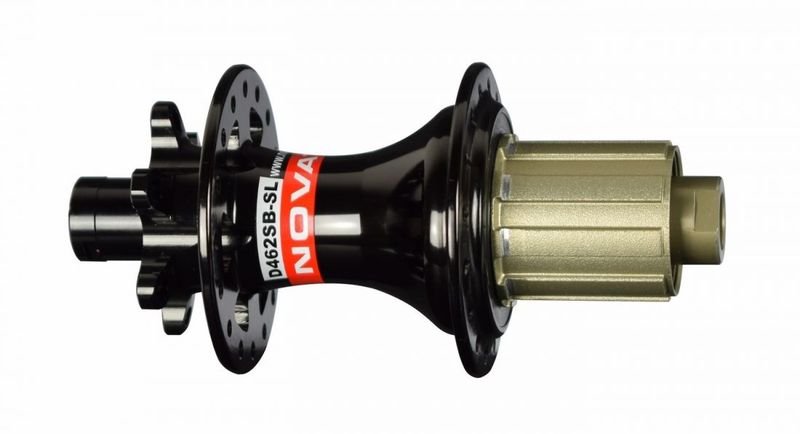 BUTUC SPATE ALU - NOVATEC D462SB/AB-SL-11, 32H, DISC, 4in1, ax bolton12xOLD142mm, fara ax