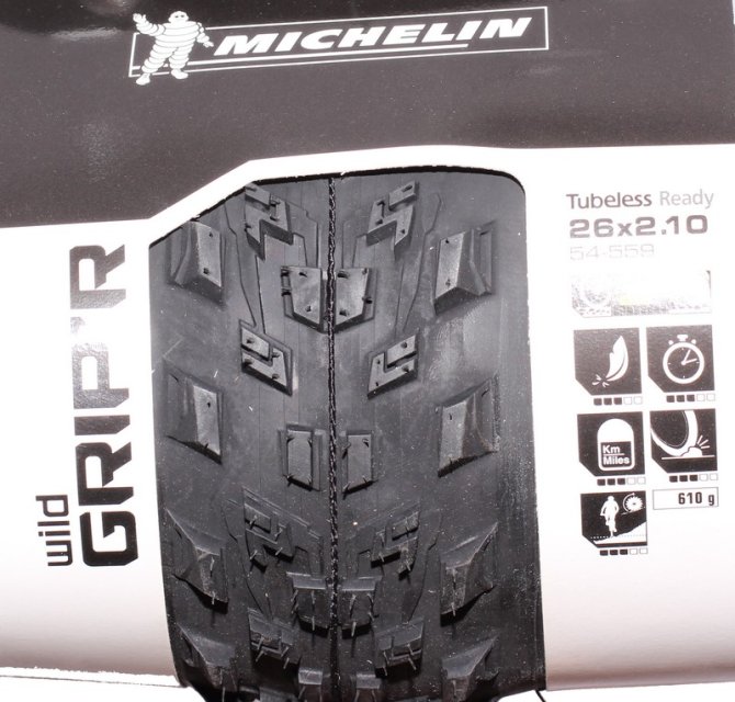 ANVELOPA - 26x2.10, MICHELIN WILD GRIPP'R
