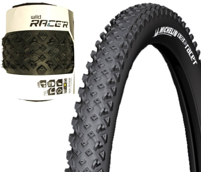 ANVELOPA - 29x2.25(57-622), MICHELIN WILD RACE'R, 60TPI, Tubeless Ready
