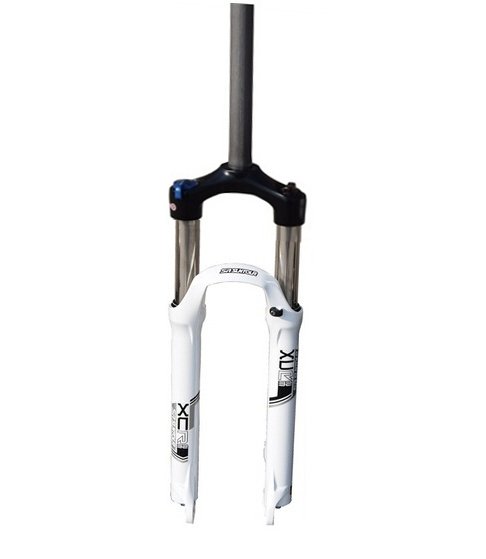 FURCA TELESCOPICA  26'' - SR SUNTOUR XCR32 DS-RL-100MM-AHEAD 1.1/8'', alb